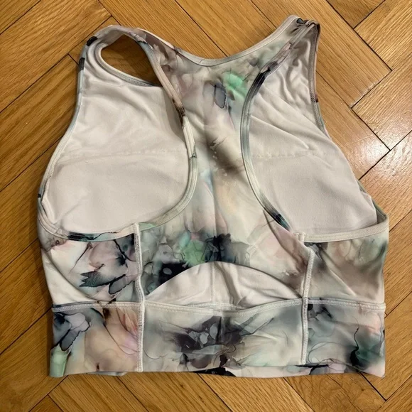 CALIA by Carrie Underwood patterned longline sports bra - Picture 3 of 3